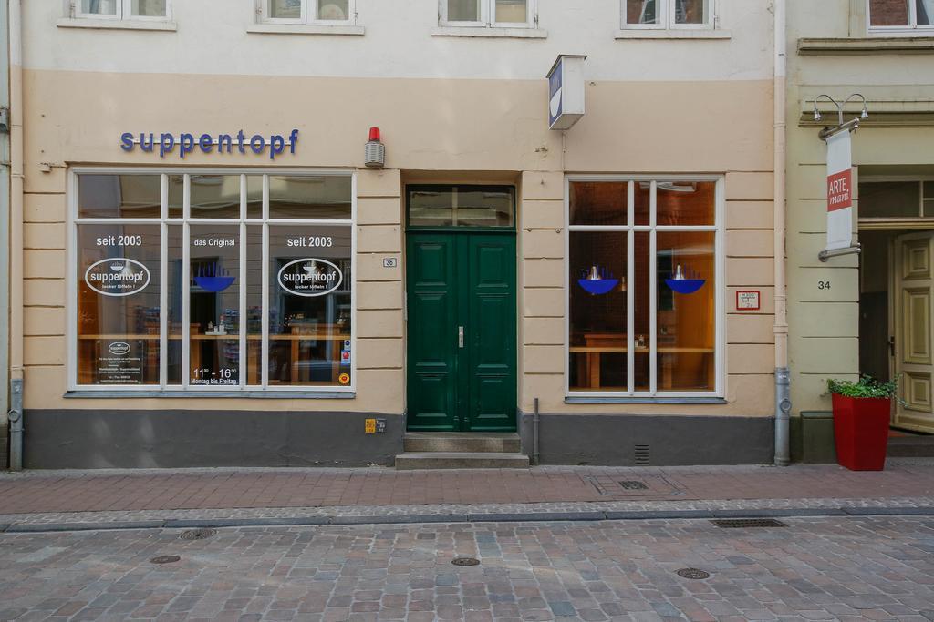 Apartments Fleischhauerstrasse Lübeck Exterior foto